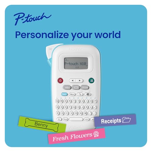 Brother PT-N10 Personal Handheld Label Maker with Color Tape - Standard/PTN10