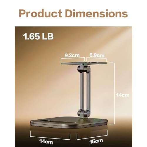 NGTeco Adjustable Employee Time Clock Stand, Universal Holder for W2, TC2, TC3, TC7, Anti-Slip Rubber Base, Sturdy & Flexible Design for Workplace Check-Ins