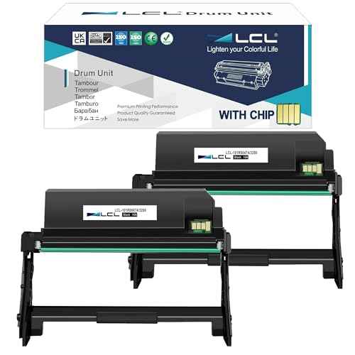 LCL Compatible Drum Unit Replacement for Xerox 101R00474 for 3260DI 3260DNI 3215NI 3225DNI 3260DI 3260DNI 3260VI 3215 3215NI 3225 3225DNI 3225V 3052 3260 3260VDNI 3225 3225VDNI Printer(2-Pack Black)