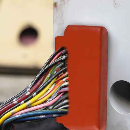 Fire Putty Electrical Pads Fire Barrier Moldable With Disposable Gloves for Sockets Wall Openings Electrical Box Water Supply Boxes (10, 7-1/2 Inch)