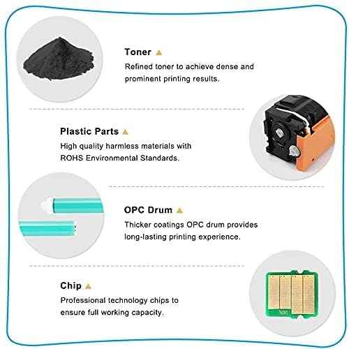 Cool Toner Compatible Toner Cartridges Replacement for Canon 120 cartridges 120 CRG-120 for Canon imageCLASS D1120 D1550 D1150 D1320 D1350 D1520 D1100 D1370 D1180 D1170 MF6680DN MF417dw Black 2-Pack