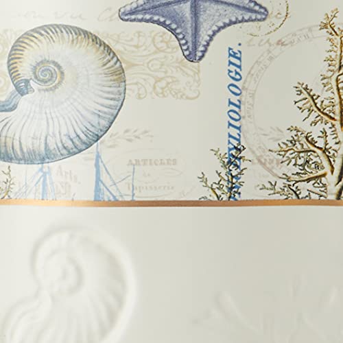 Avanti Linens - Waste Basket, Guest Bathroom Essentials, Nautical Home Decor (Antigua Collection)