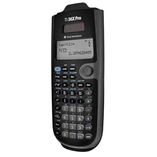 Texas Instruments TI-36X Pro Engineering/Scientific Calculator | 9.7 Inch | Black.
