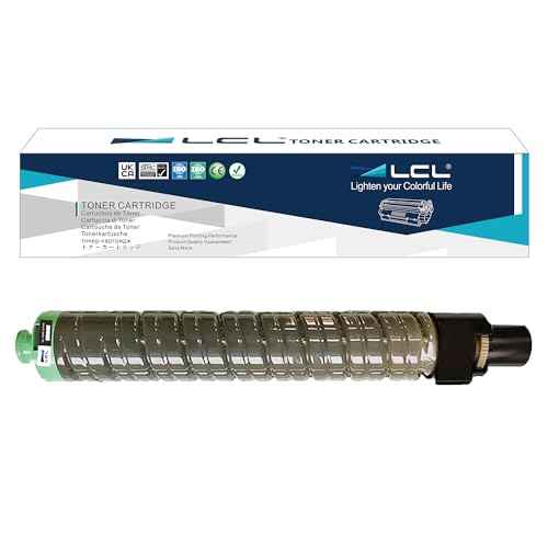 LCL Compatible MP C5502 High Yield Toner Cartridge Replacement for Ricoh 841679 841751 Aficio Savin Lanier MP C4502 MP C5502 MP C5502A Printer (31,000 Pages, Black)