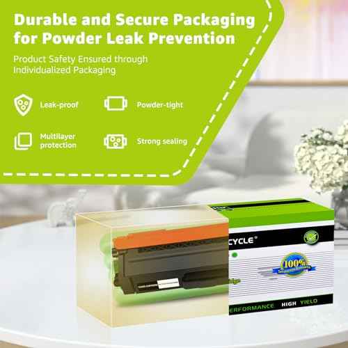 greencycle 1 Pack TN315 TN315BK Black Toner Cartridge Replacement Compatible for Brother TN-315 HL-4150cdn HL-4570cdw HL-4570cdwt MFC-9460cdn MFC-9560cdw MFC-9970cdw Printers