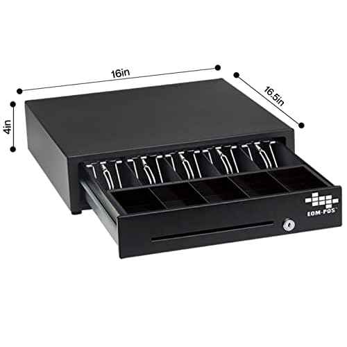 Hardware Bundle for Square - Cash Drawer and Thermal Receipt Printer,[Compatible with Square Stand and Square Register]