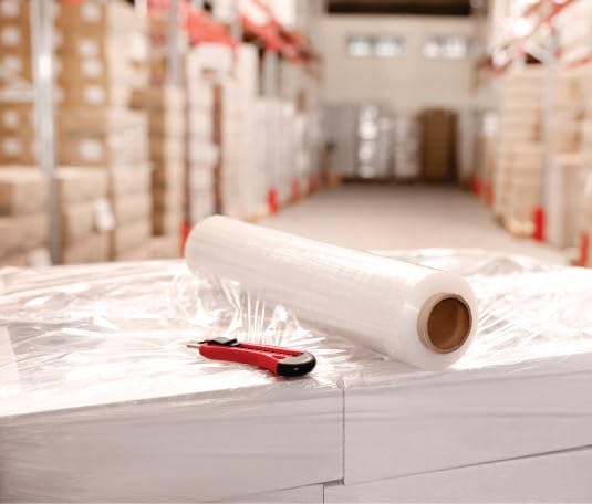Alliance Stretch Film Hand Bundling - Clear, 18" x 1200ft, 60 Gauge,