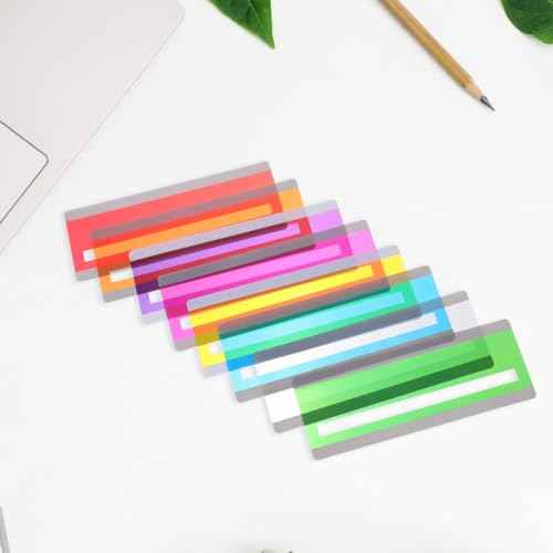 8Pcs Guided Reading Strips Colored Highlight Bookmarks Reader Bookmark Line Trackers for Kids Dyslexia Reading Strips Tools