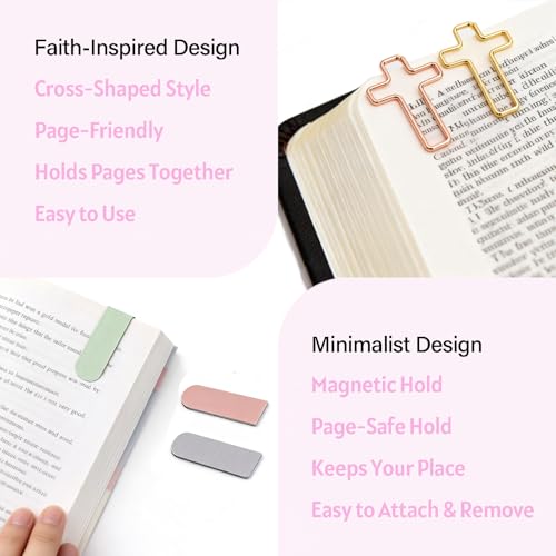 Bible Study Kit 43 pcs with No Bleed Highlighters & Tabs for Journaling