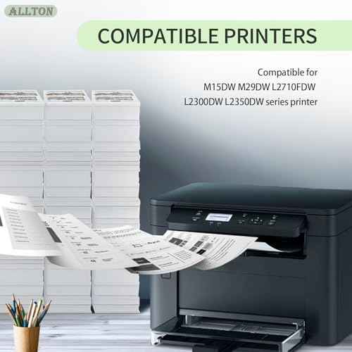 TL48X TL-48X Black Toner Cartridge 1-Pack TL48 TL48X TL-48 TL-48X Toner Cartridge Replacement for Pantum M29DW M15DW L2710FDW L2300DW L2350DW Series Printer(1-Pack)