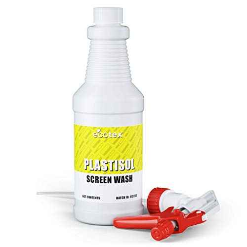 Ecotex¢ç Plastisol Screen Wash, Plastisol Ink Remover Quart - Screen Print Direct¢ç