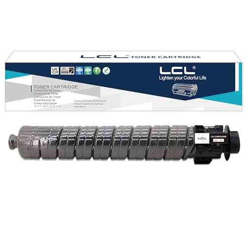 LCL Compatible Toner Cartridge Replacement for Ricoh 841849 MP C4503 C4504 C4504ex C5503 C5504 C6003 C6004 C6004ex Printer (1-Pack Black)