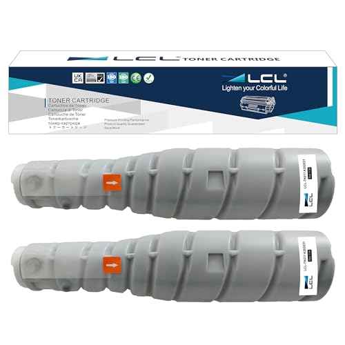 LCL Compatible Toner Cartridge Replacement for Konica Minolta TN217 TN-217 A202031 Bizhub 223 283 363 7828 (2-Pack Black)