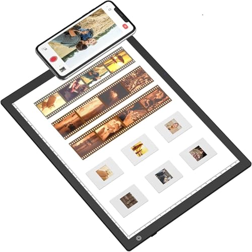 A4 USB Light Box for Slide & Negative Scanning - Ultra-Thin Artist Light Pad