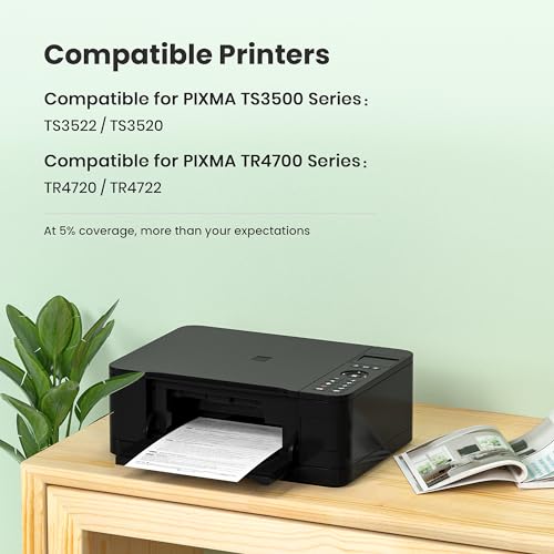PG-275XL/CL-276XL Ink Cartridge Combo Pack Replacement for Canon 275 and 276 Ink cartridges for Pixma TR4720 TS3522 TS3520 TS3720 TS3722 TS3500 TR4722 TR4723 TR4700 High Yield (2 Pack)