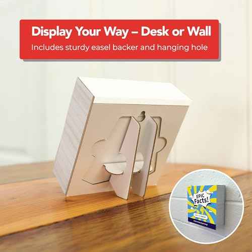 2026 Epic Facts Daily Desktop Calendar | Day To Day Tear Off Calendar with 365 Interesting Mental Floss Facts for Everyday of the Year, Fun Box Calendar Gift For Men or Women, Christmas Stocking Stuffer Gift for Home or Office