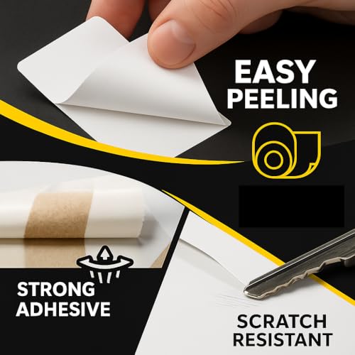 3x1 Direct Thermal Barcode Labels - 12 Rolls 1300 Label/Roll White Perforated Address Labels, 15600 Self Adhesive Thermal Label Compatible with Zebra, Rollo, MUNBYN