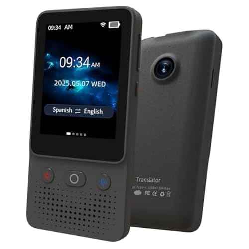 Language Translator Device, Voice/Text Bidirection Word Translator, 138 Languages Online/Offline Translator For business And Learning