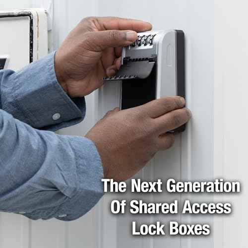 Master Lock High Capacity Key Lockbox, Combination Dial, Wall Mount