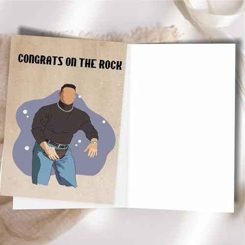 Unique Engagement Cards Gifts for Couples Women Men, Congratulations Wedding Card for Friends