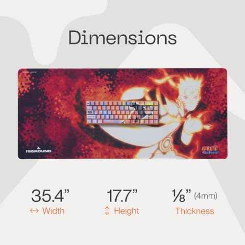 Higround Naruto x HG Mousepad XL - Naruto