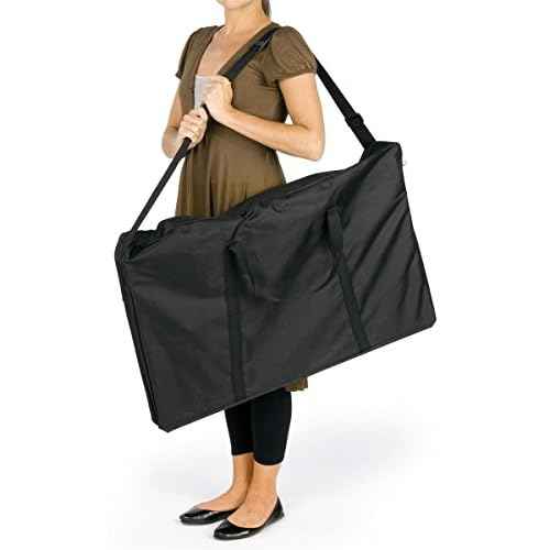 3-Panel Tabletop Display Board, 54 x 30 - Black and Gray Hook & Loop-Receptive Fabric, for Exhibitions and Trade Shows