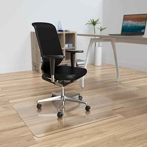 Amyracel Chair Mat for Hardwood Floor, 36¡± x 48¡± Computer Desk Chair Mat, Easy Glide Office Floor Protector Mat for Home Office