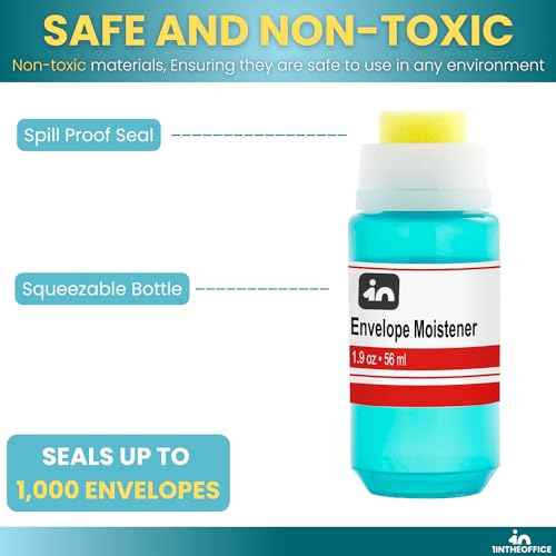 1InTheOffice Envelope Moistener "2 Pack"
