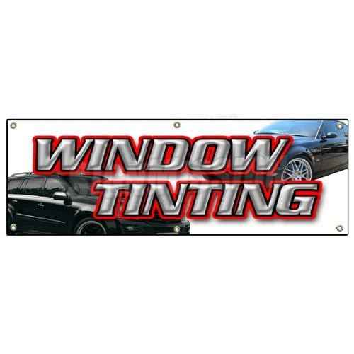 72" Window TINTING Banner Sign car Tint Film roll Signs