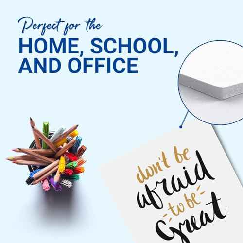 Royal Brites White Foam Board Sheets - 20 x 30 Inches - Pack of 10 - Ideal for Crafting, Presentations & School Projects - Durable & Lightweight - Easy Cut Display Boards for Home & Office Use
