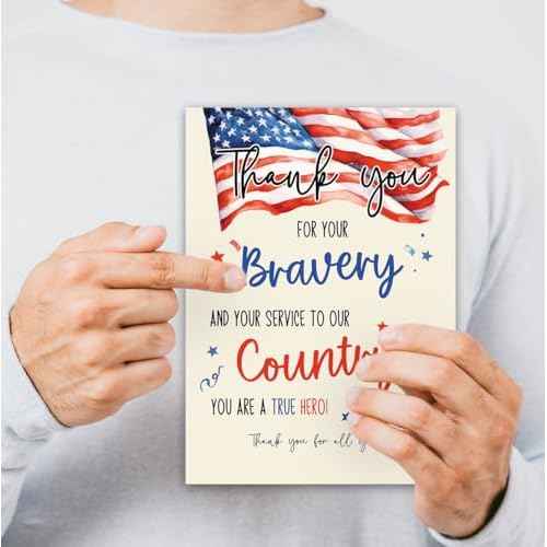 Veterans Day Card,Military Retirement Gifts,Thank You for Veterans Military