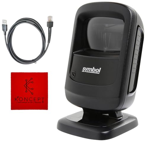 Zebra DS9208 1D/2D Hands-Free Barcode Scanner with USB Cable - Retail & POS