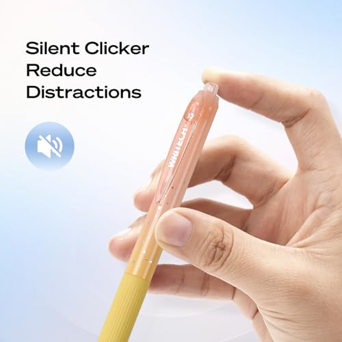 WRITECH Nebula Multicolor Gel Pen Set 0.7mm Fine Point Retractable 6 Pack