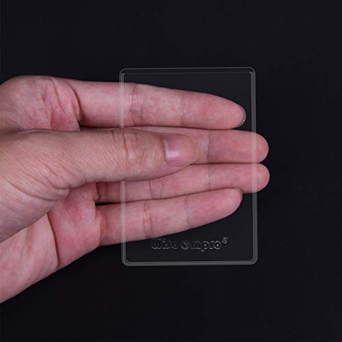 10 Pack Medicare Card Protector Sleeves 6 Mil Clear PVC Wallet Size