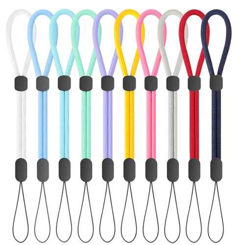 Wrist Strap Lanyard, Adjustable Phone Lanyards for Cell Phone, Camera, Flashlight, Keychain, ID Name Tag Badge