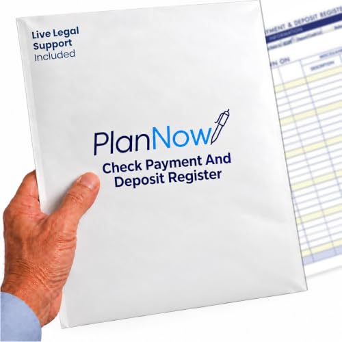 Dual Check Register for Personal, Business & Office Use – PlanNow Spiral-Bound