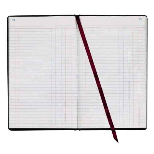 Adams Journal, Hard Bound Textured Cover, 7.5 x 12.25 Inches, 150 Acid Free Pages, Navy (ARB712J1M), Navy