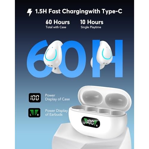 AI Translation Earbuds Real Time 144 Languages 60H Playtime Translator Ear Buds Audifonos Traductores Ingl?s Espa?ol Wireless Earphones Bluetooth Headphones for Travel Business Meeting