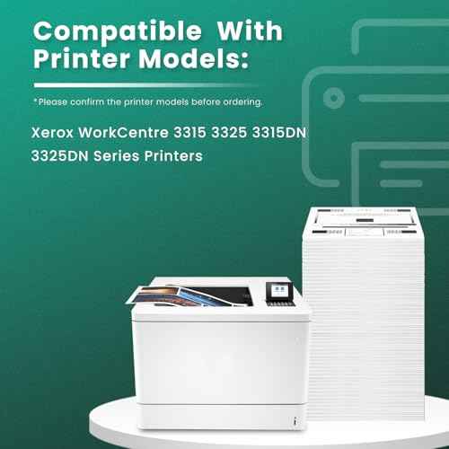 GREENBOX Remanufactured High Yield 106R02777 Toner Cartridge Replacement for Xerox 106R02777 for Phaser 3260 3260DI 3260DNI, WorkCentre 3215 3215NI 3225 3225DNI Toner Bundle (3,000 Pages, 2 Black)