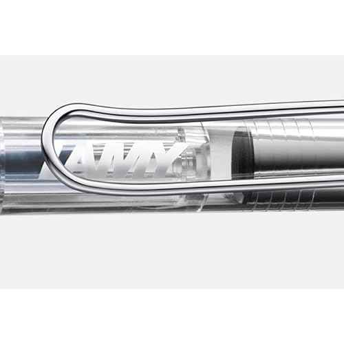 Lamy Vista Fountain Pen Demonstrator, Clear Broad Nib (L12B)