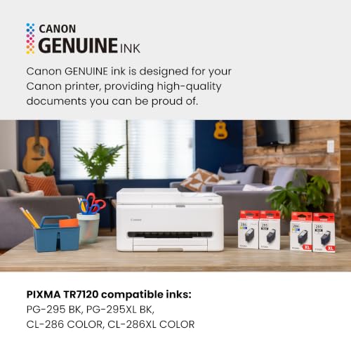 Canon PIXMA TR7120 Wireless All-in-One Inkjet Printer with Duplex & Auto Document Feeder