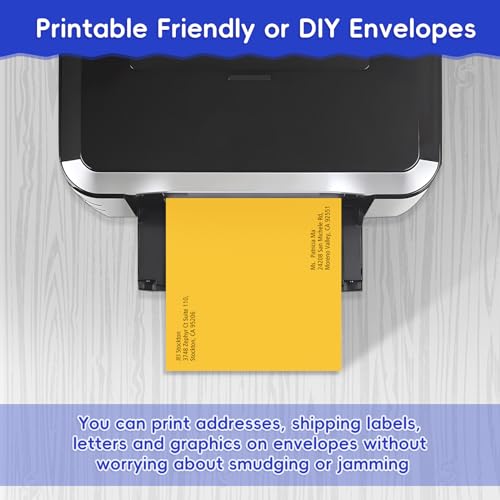 FloraSea 25 Pack 9 x 12 Self-Sealing Brown Catalog Envelopes - Manilla Mailing Supplies