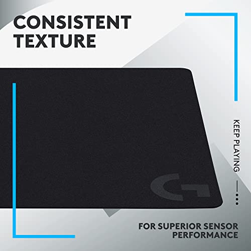 Logitech G G240 Cloth Gaming Mouse Pad Black 340x280x1mm - M Size