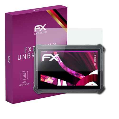 atFoliX Plastic Glass Protective Film compatible with Otofix D1 Glass Protector, 9H Hybrid-Glass FX Screen Protector