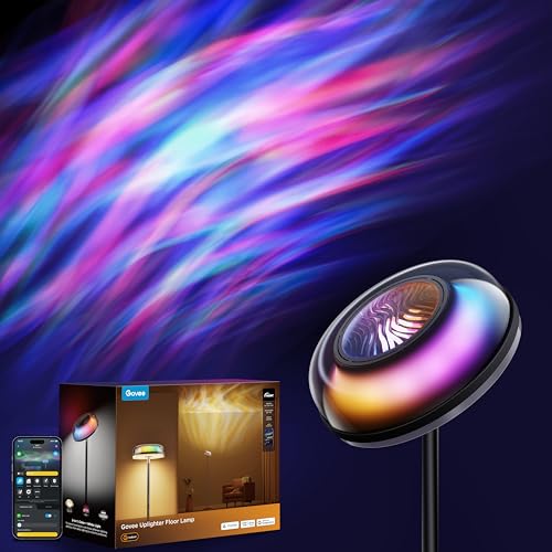 Govee RGBIC Floor Lamp with Ripple Projector for Living Room