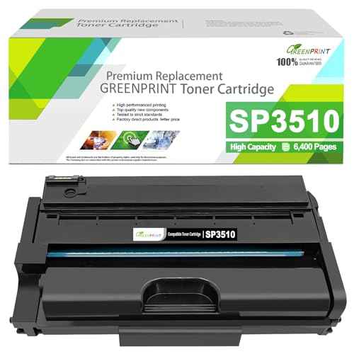 Compaitble Toner Cartridge SP3510 SP3500 SP3500XA SP 3500XA 406989 Black High Capacity for Ricoh SP 3400 3400DN 3400SF 3410 3410DN 3410SF 3500 3500DN 3500SF 3510 3510DN 3510SF Printer