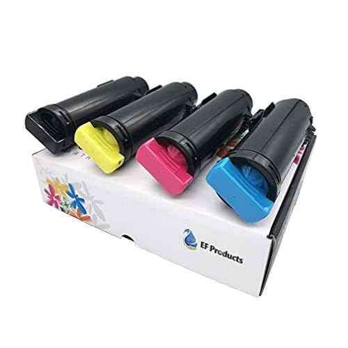 Compatible for Xerox Phaser 6510 WorkCentre 6515 Toner Cartridge (Black 106R03480, Cyan 106R03477, Magenta 106R03478, Yellow 106R03479) (6510 4PK)