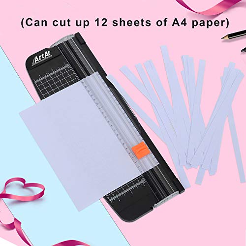 12-Inch Auto-Retractable Paper Cutter for A4 Crafts & Office Use