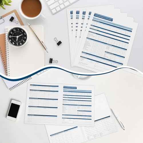 Faccito 35 Pcs Confidential Employee Record Folder Bulk Employee File Folders 9.5 x 11.5'' Payroll Record Book Personnel File Organizer for Manager Company Office Supplies Hr Staff Management