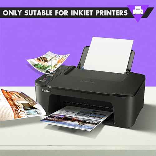 DIYMAG Printable Magnetic Sheets, 32Pcs 8.5 x 11 Inch Flexible Magnet Sheets Matte Non Adhesive Magnetic Paper for Inkjet Printer Photo DIY Crafts